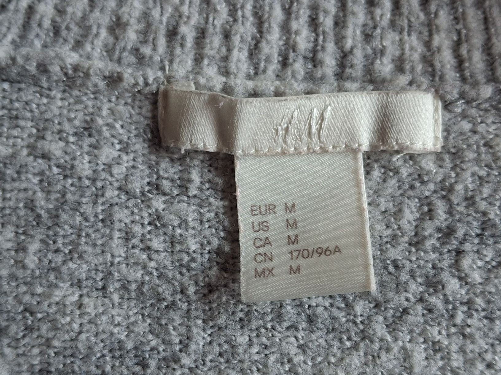 H&M Pullover & Sweatshirts: Pull gris taille M marque H&M 3% laine  – Gebraucht aus Villiers von san_jn5w 3