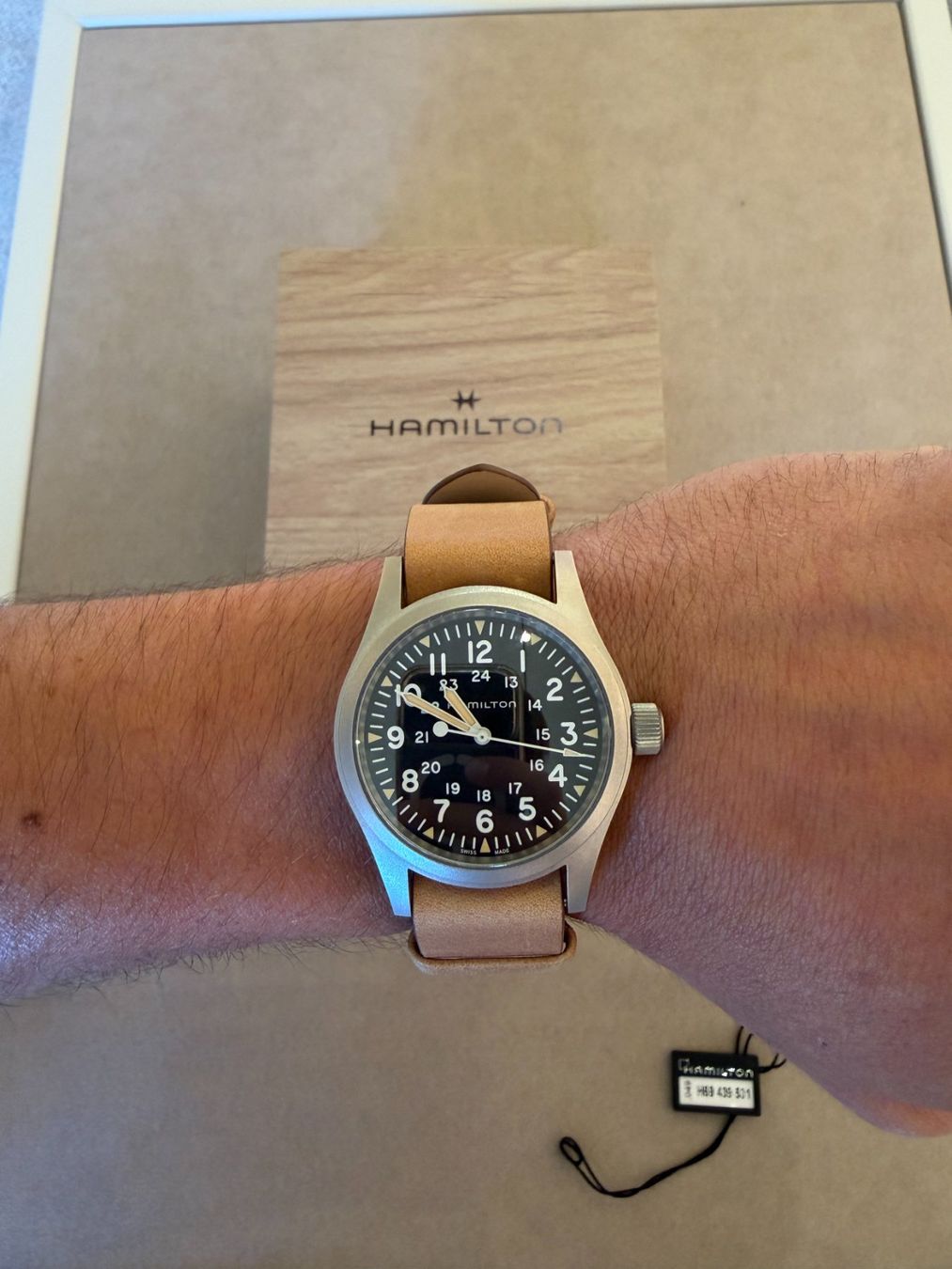 Hamilton Uhren: Hamilton Khaki Field NEW – Neu und originalverpackt aus Verbier von esdech 6
