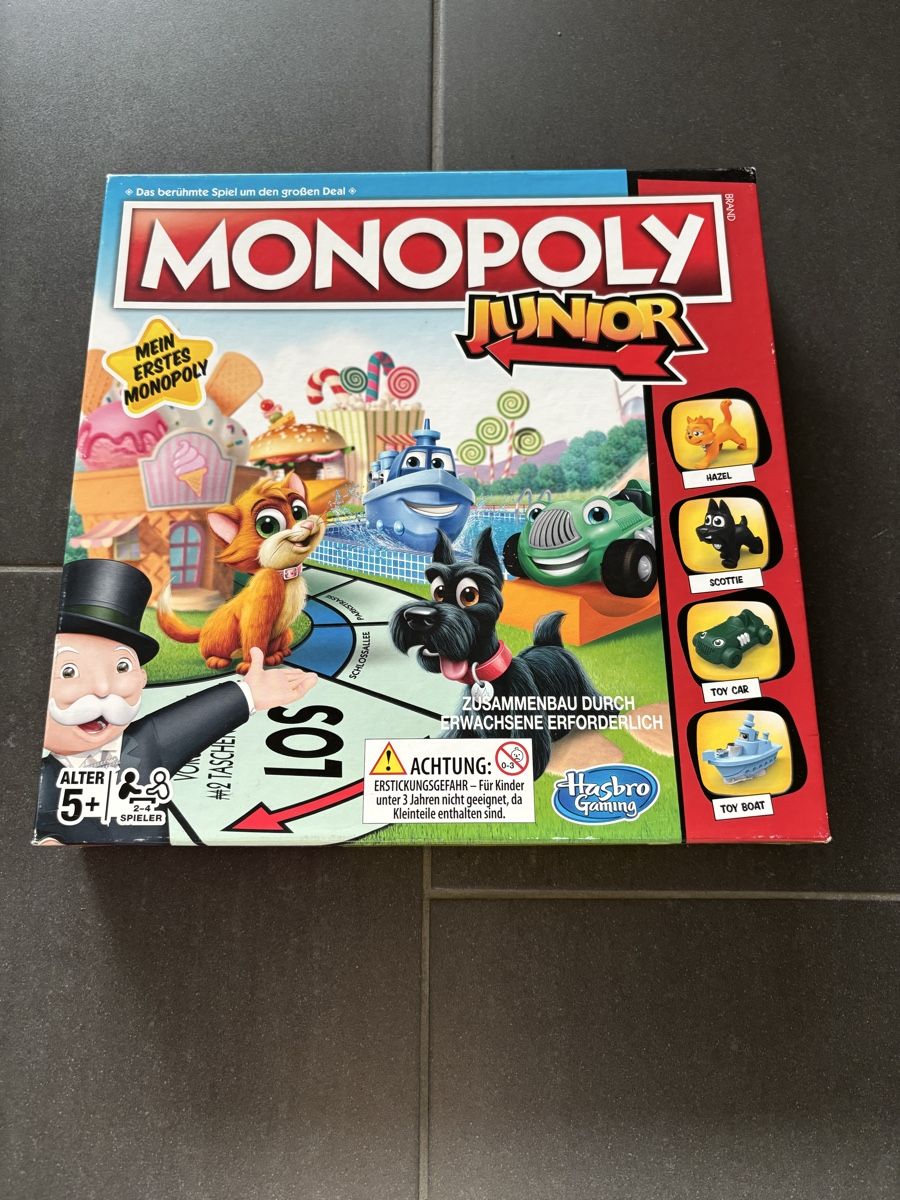 Jeux: Monopoly Junior  – D'occasion à Niederwangen b. Bern par muidop