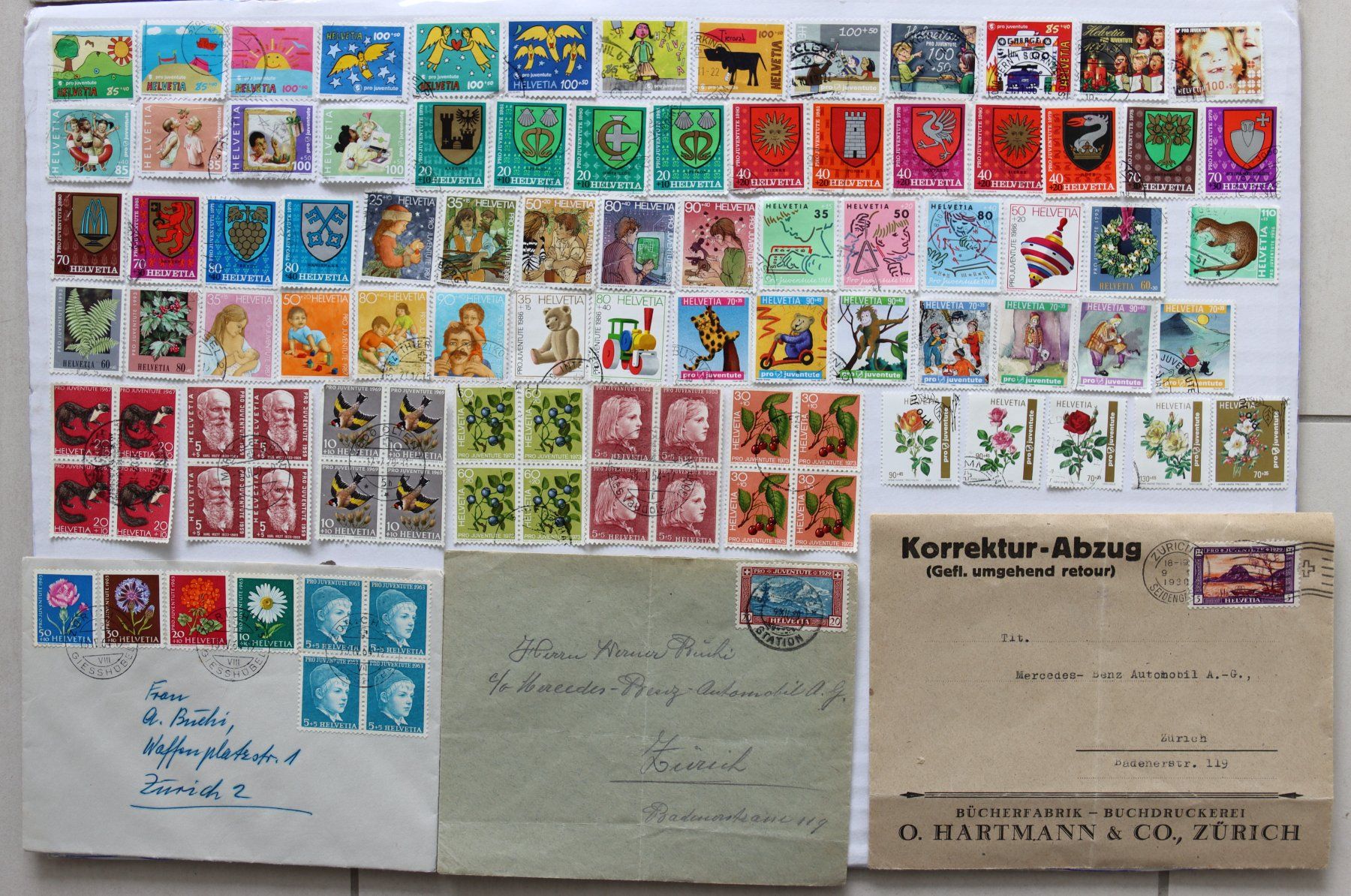 Tous les timbres: Briefmarken Pro Juventute CH – D'occasion à Oberentfelden par lakipul 2