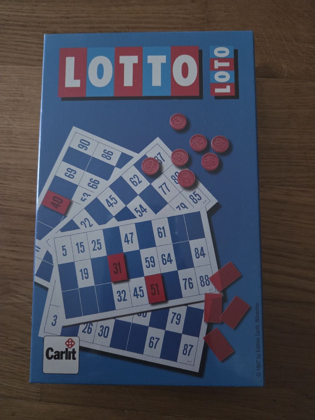 Carlit Giochi: Lotto Spiel – Usato da Mönchaltorf venduto da snowwater