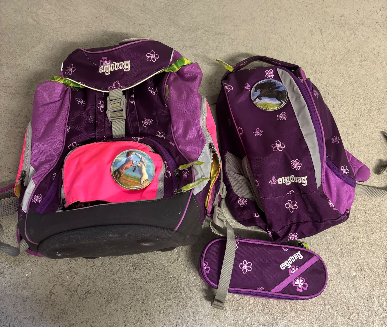 Ergobag Zaini: Schulrucksack  Ergobag + Turnbeutel + Etui – Usato da Sonterswil venduto da VD-Service 4