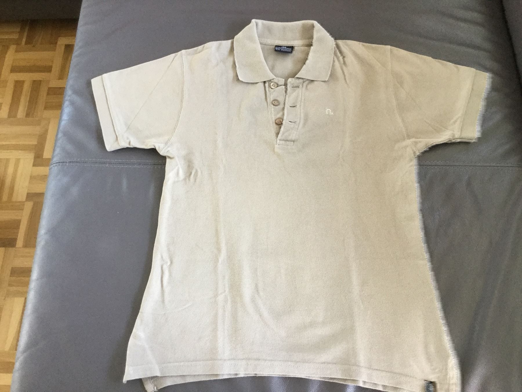 Hemden, T-Shirts & Polos: Poloshirt dunkelbeige – Gebraucht aus Horw von Benny017
