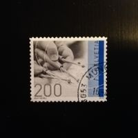 Schweiz Briefmarke Handwerk Schweiz I - Klöppeln, 2010