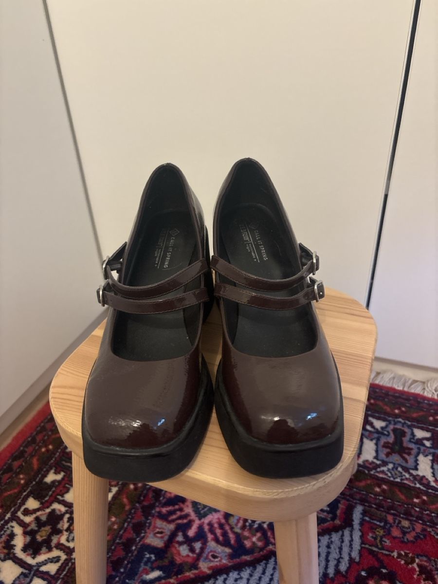 Scarpe da donna: Mary jane à talon bordeaux  – Usato da Pully venduto da miss3shai 1