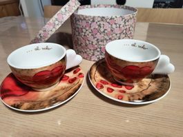 2 Thun al volo Cappuccino/Kaffeetassen, neuwertig