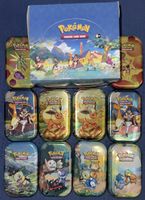 Pokemon Mini Tins inkl. Display (Leer/Empty) Ab 1.-