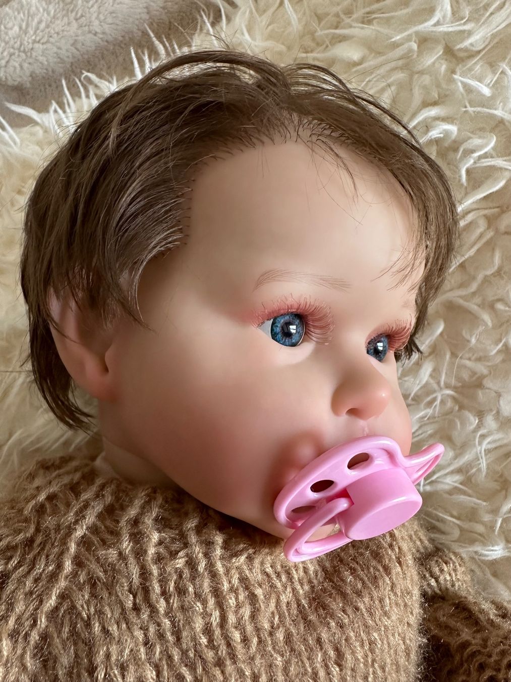 Puppen: Baby Puppe aus Vinyl mit Stoffkörper – Neu (gemäss Beschreibung) aus Trüllikon von angela4444 9