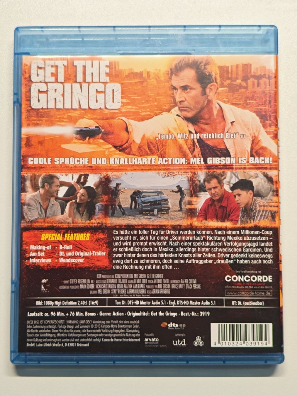 Tutti i DVDs: Get the Gringo – Usato da Liestal venduto da Kratzilla 2