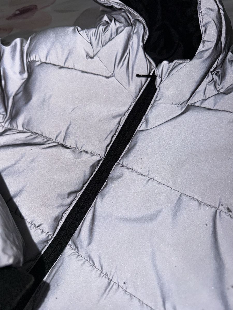 Giacche & Cappotti: Winterjacke, Reflektierend, Grau, Grösse 110/116 – Usato da Au ZH venduto da FMRF 4