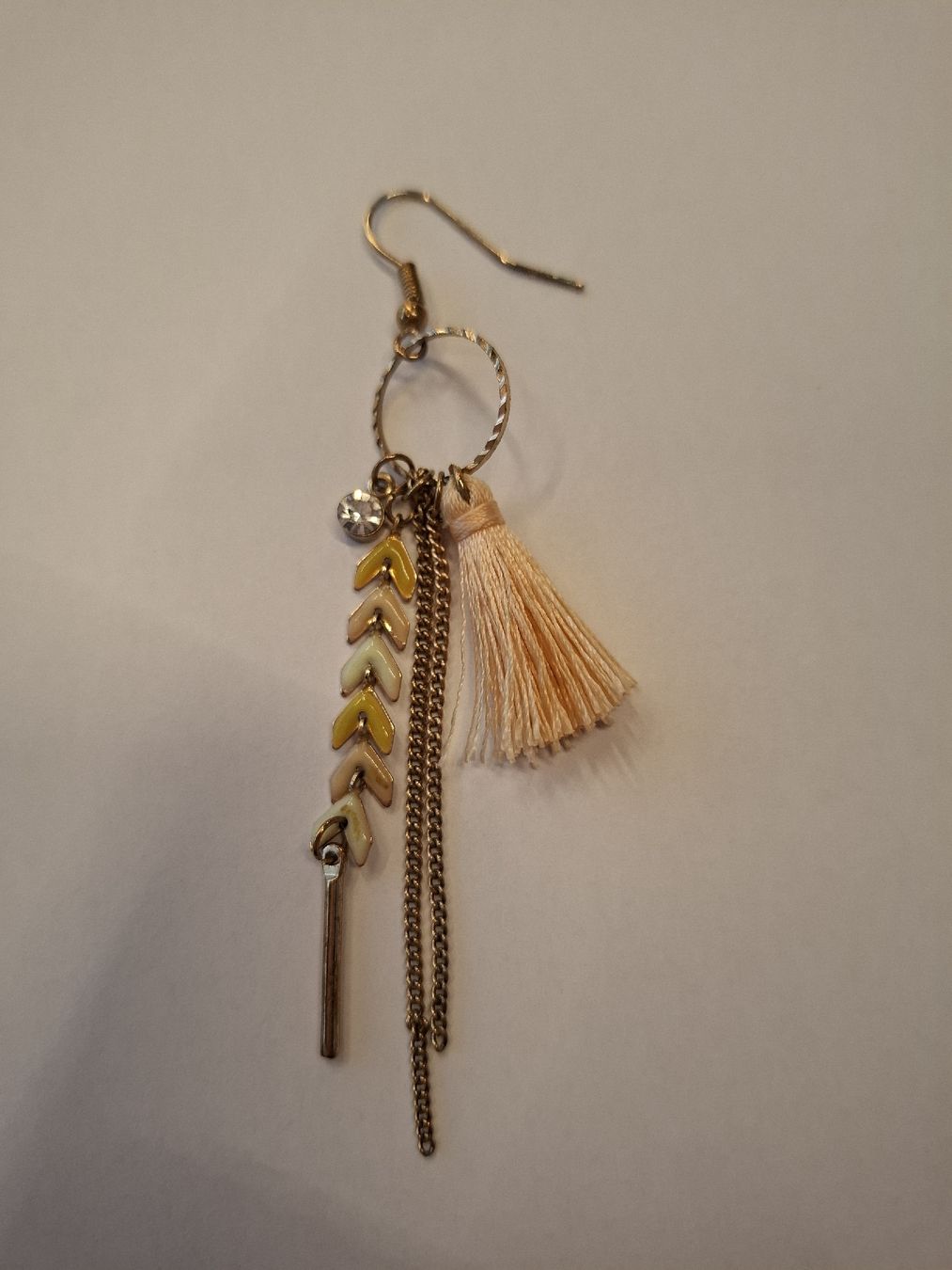 Boucles d'oreille: Orecchini pendenti con nappine rosa – Neuf (Voir description) à Camorino par ros_cj5f 1