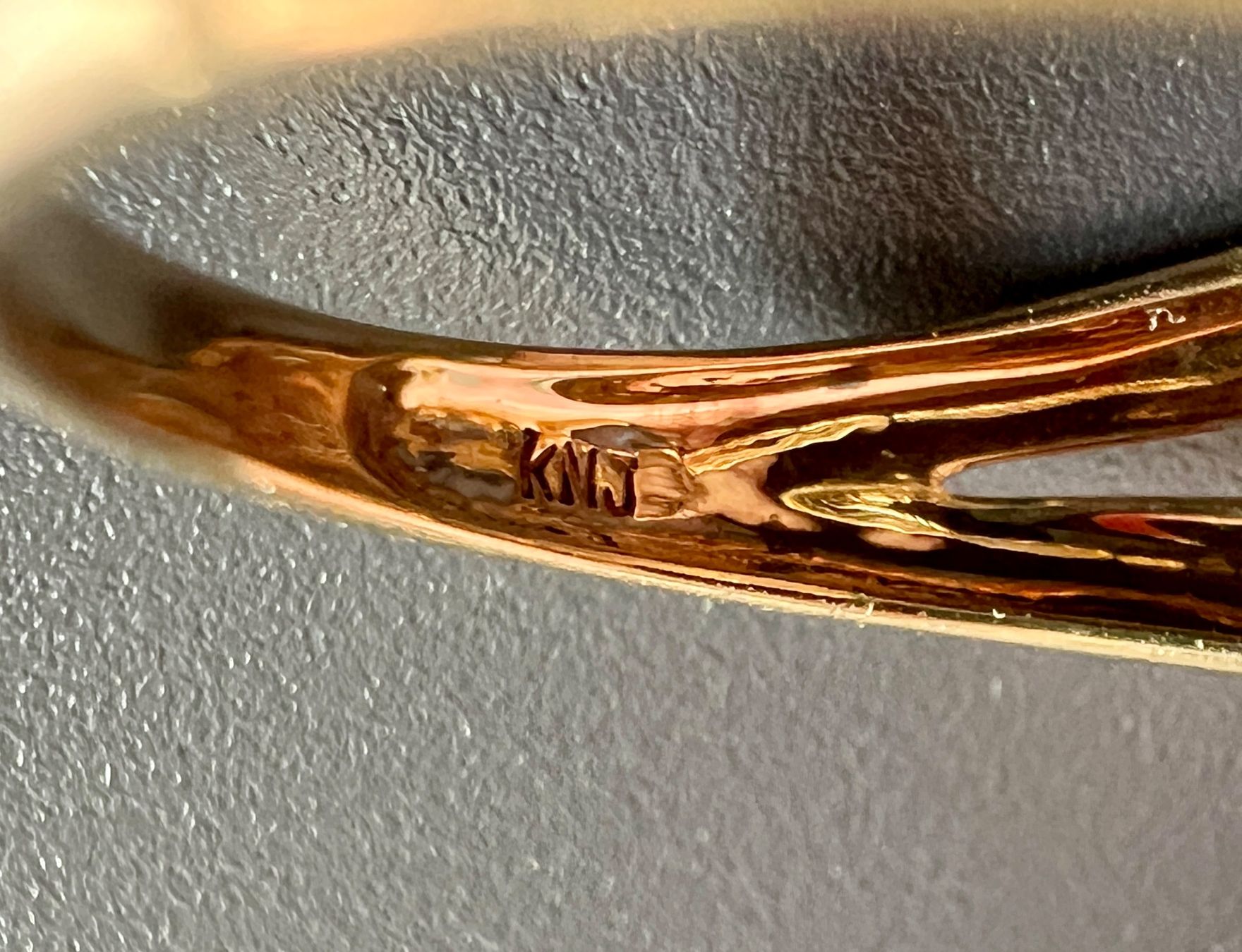 Ringe: Gold-Ring 9K mit Farb-Steinen – Gebraucht aus Chur von Penting1935 7