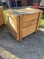 4x Holzkisten mit Deckel 