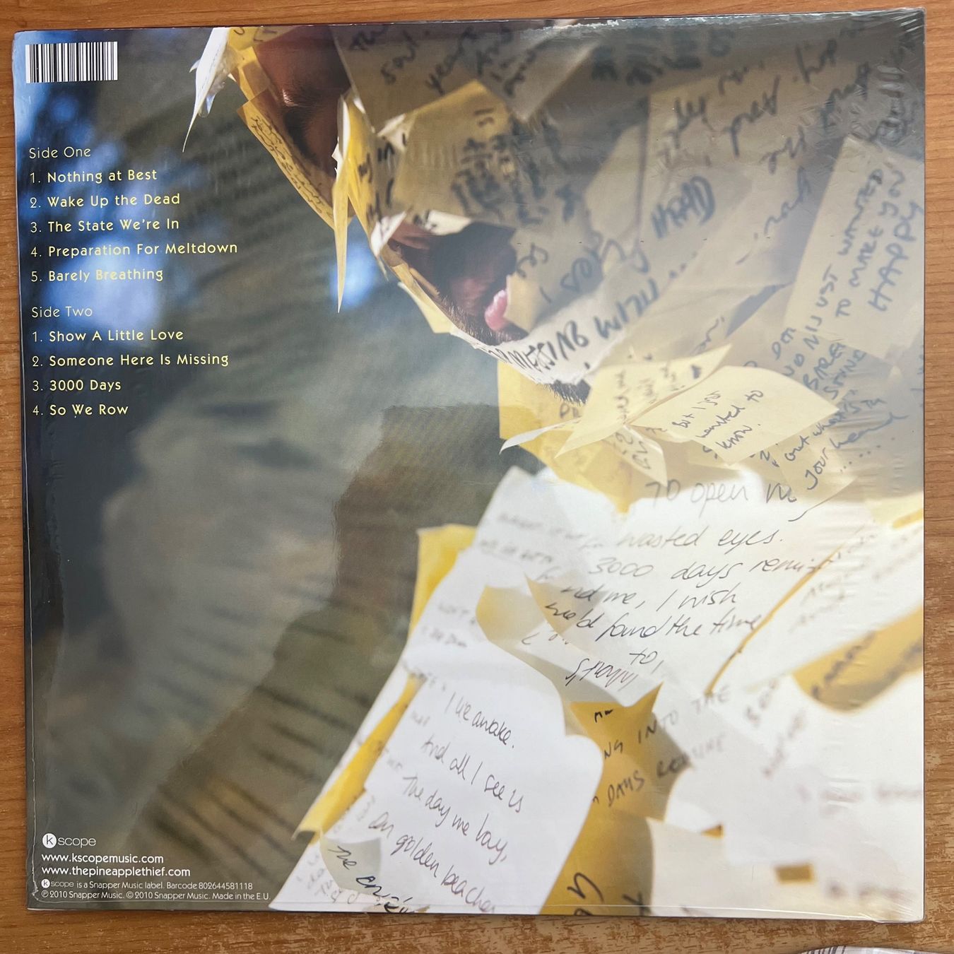 Dischi in vinile: Pineapple Thief - Someone Here Is Missing / 1.UK-Press. 2010 – Nuovo e nell'imballaggio originale da Gais venduto da soundcave57 1