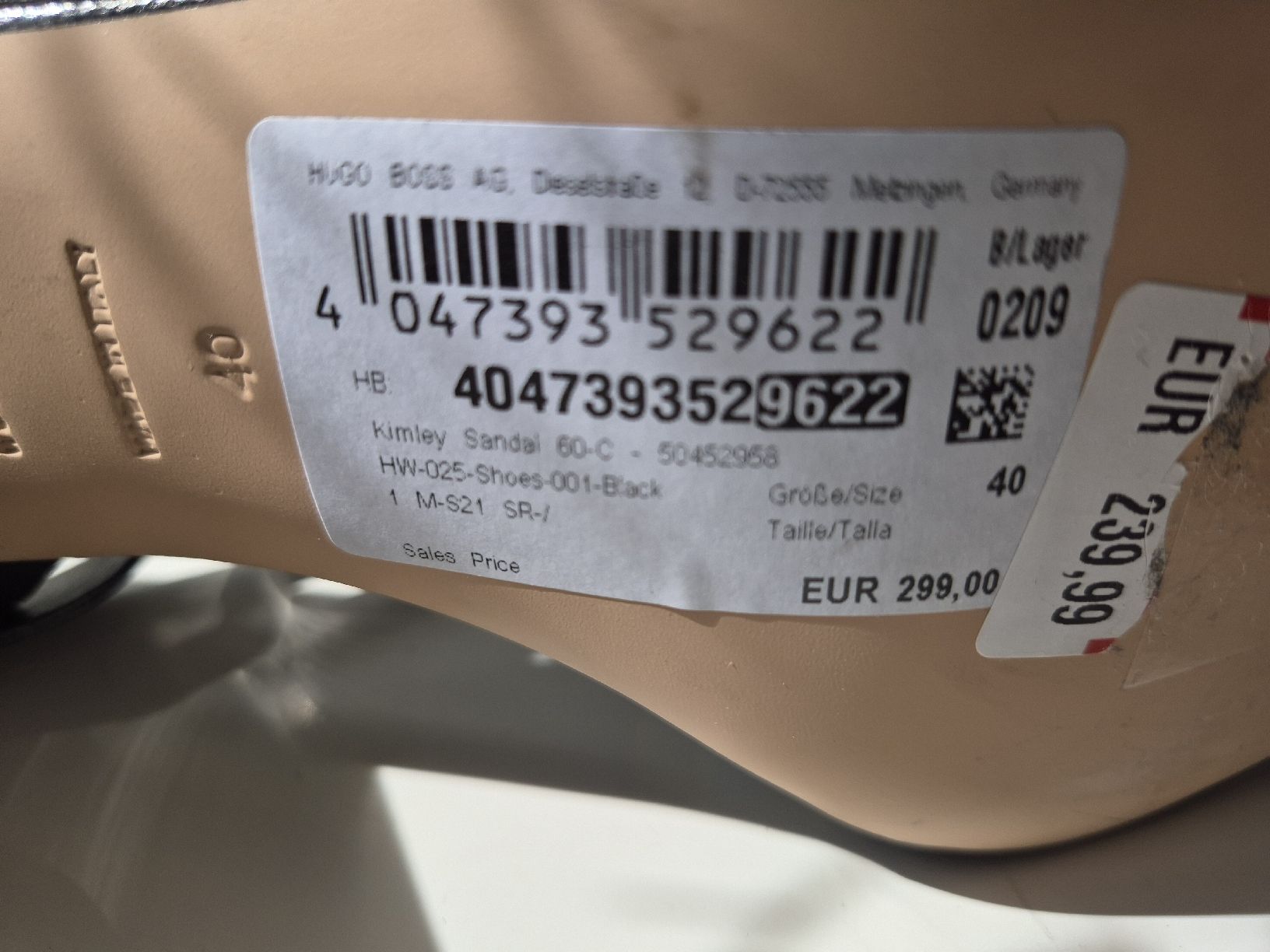 Hugo Boss Damenschuhe: Hugo Boss p.o.239 Fr – Gebraucht aus St-Prex von natali78 3