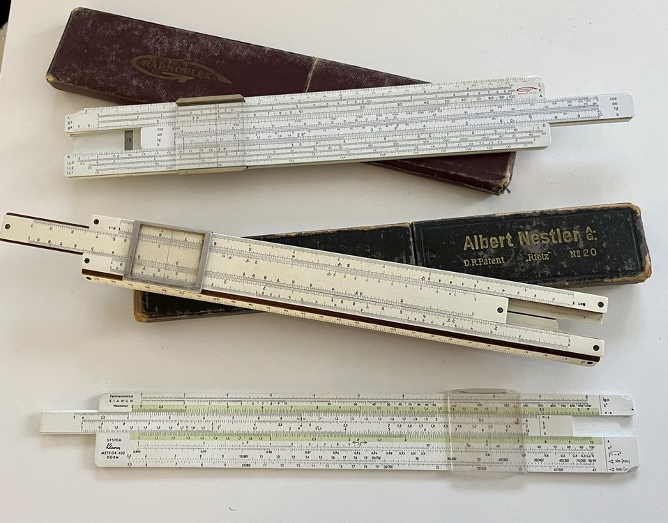 Rechenschieber Sammlung | Kaufen auf Ricardo