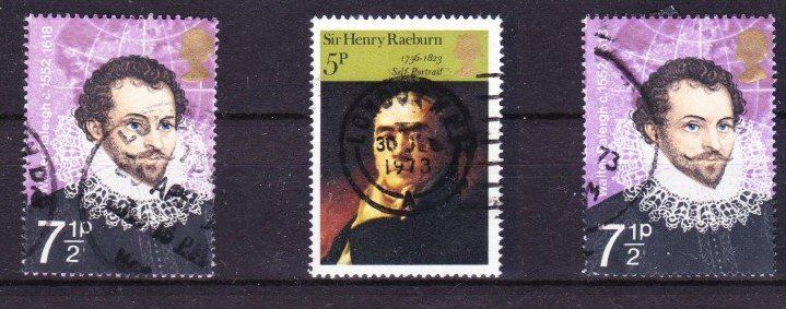 Tutti i francobolli: 2 timbres Angleterre 1973 Obl. – Usato da Blonay venduto da Leglaude_01