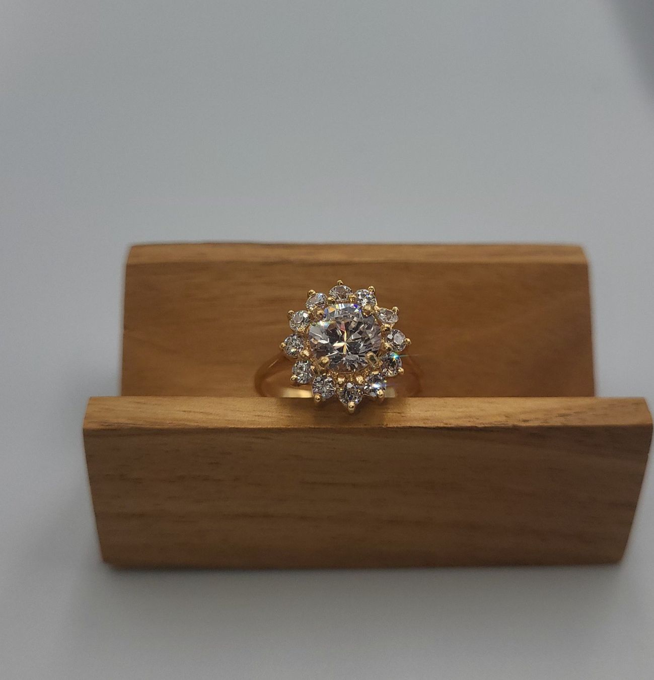 Anelli: Gold 585 Ring Mit Steine – Usato da Wald ZH venduto da Dasilver 2