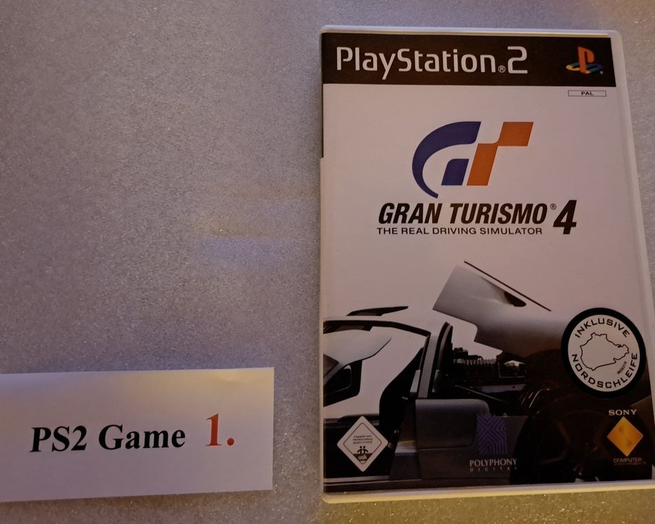 Nr. 1 PS2 Game "GRAND TURISMO 4" - - 700 Autos&50 Strecken | Kaufen auf ...