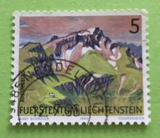 Briefmarken aus Liechtenstein gestempelt 