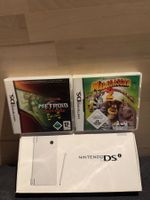 Nintendo DSi weiss Konsole + 2 Games - Top Zustand, Komplett