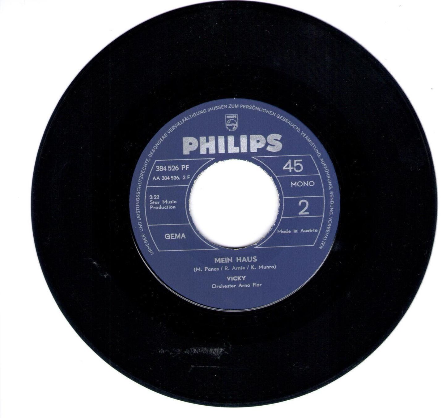 Dischi in vinile: VICKY: Heut war Premiere – Usato da Goldach venduto da Pw1427 2