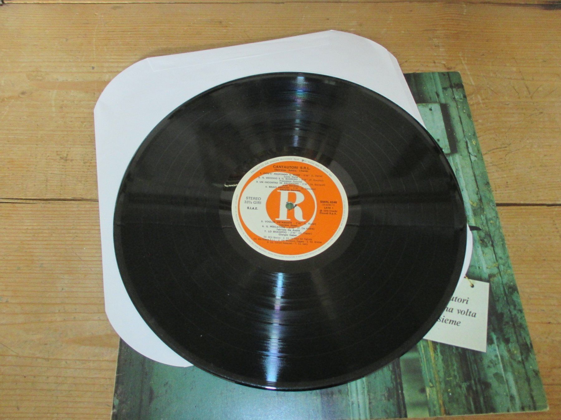 Vinyles: CANTAUTORI , 1979 – D'occasion à Flims - Dorf par Stagediver 4