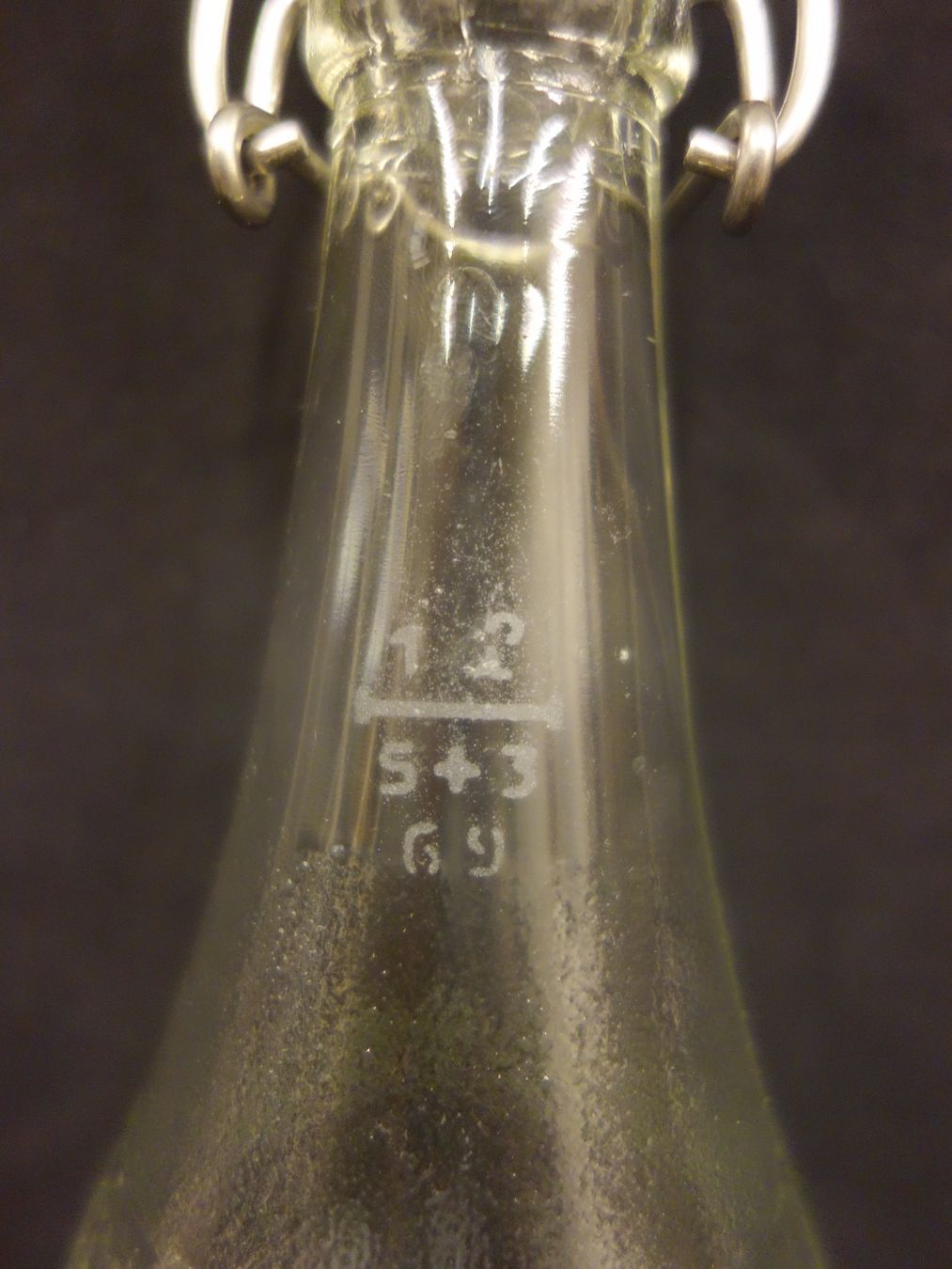 Bicchieri, Caraffe & Bottiglie: Flasche MINERALQUELLE WEISSENBURG 1969 – Usato da Kerzers venduto da Flaschenposten 4