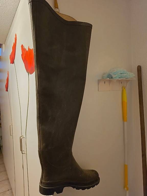 Scarpe da uomo: Fischerstiefel (Hüftstiefel) – Usato da Klingnau venduto da Unico56
