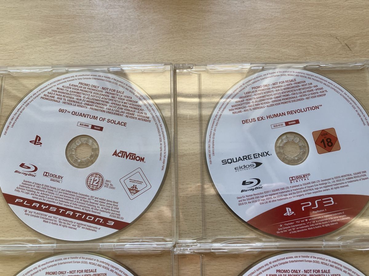 Sony Jeux: 6 Playstation 3 promo games – D'occasion à Lausanne par Pingouin14 1