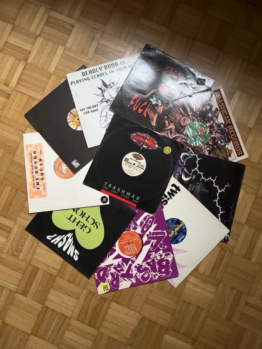 Schallplatten: 10er Hardcore / Gabber Vinyl-Set – Gebraucht aus Wangen b. Olten von break72