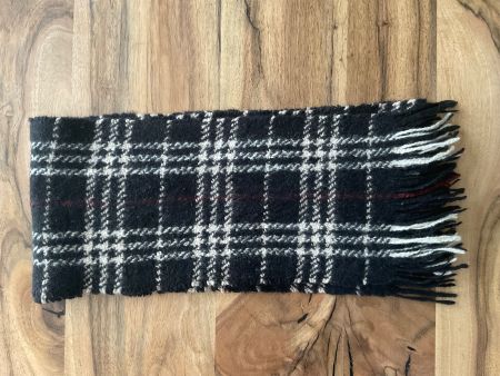 Burberry Schal kariert schwarz gebraucht