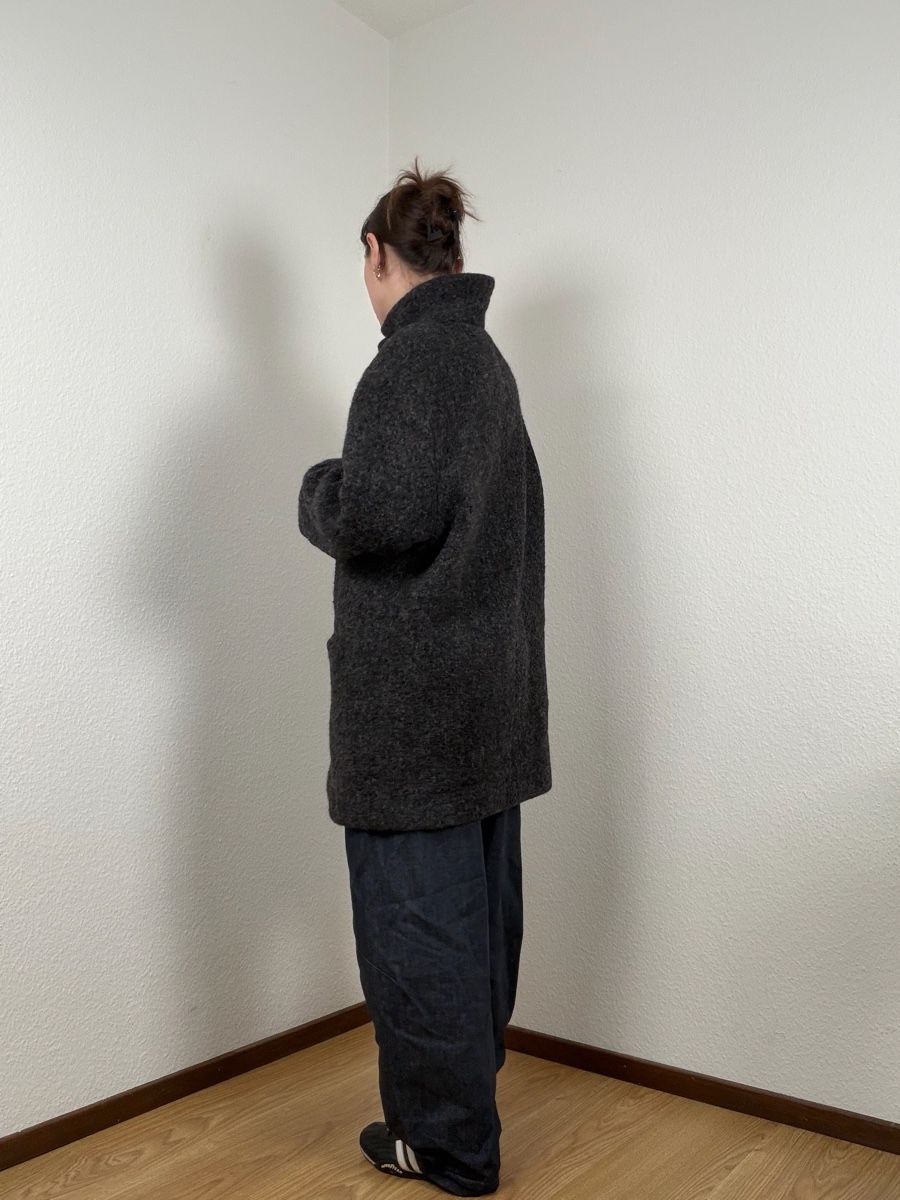 Cappotti: Stylish wool grey coat – Usato da Knonau venduto da Grapesvintage 3