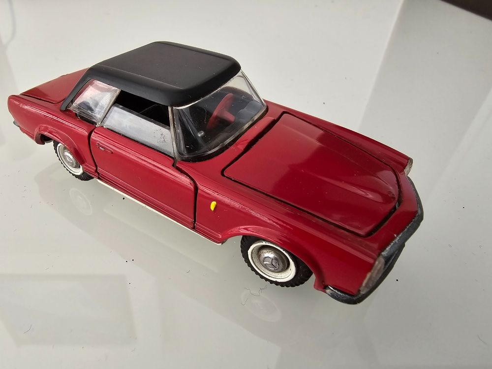 Miniature Tekno 1/43 - Mercedes 230 SL Blanche - Sans Boîte
