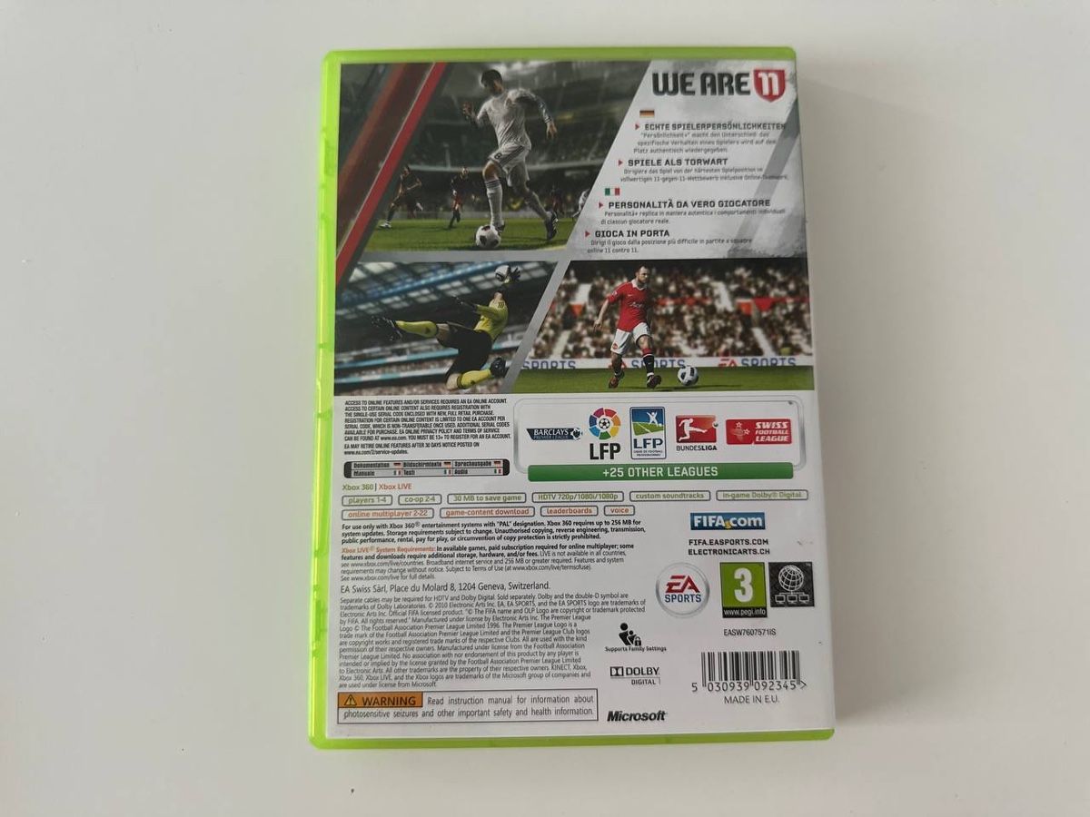Giochi: FIFA 11, Xbox 360 – Usato da Couvet venduto da Aura_aura 2
