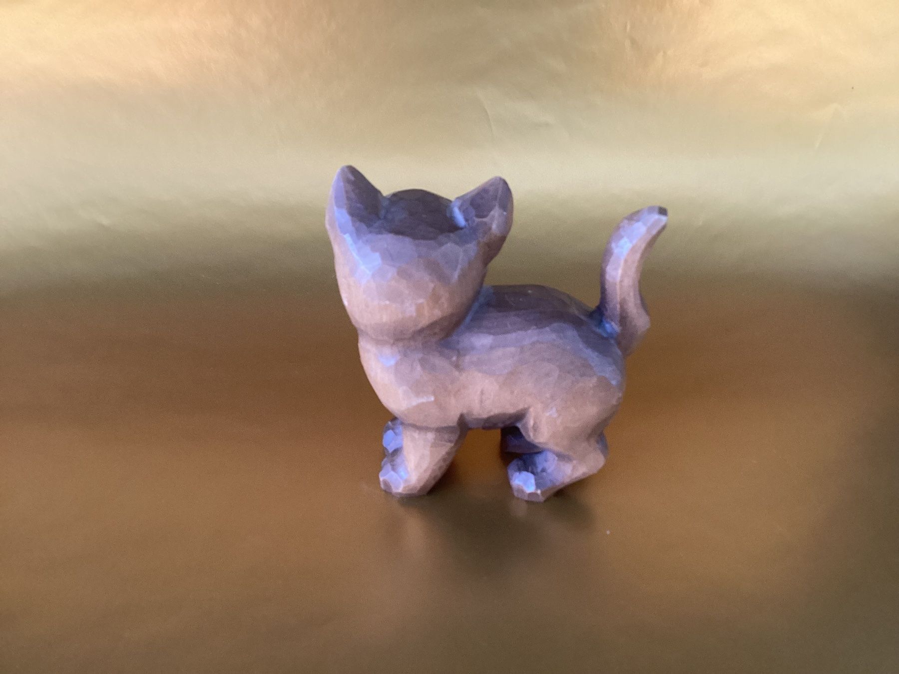 Figuren: Katze Holzschnitzerei / Brienzerschnitzerei ??? – Gebraucht aus Beinwil am See von kae_gh7c 1