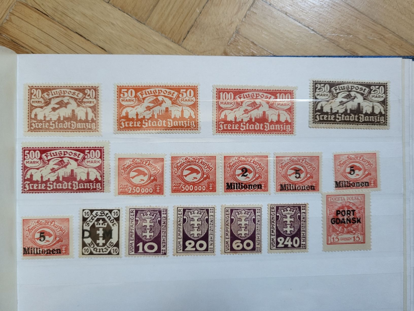 Tous les timbres: Kleinlot Danzig ab 1921 – Neuf (Voir description) à stäfa par brandy66 1