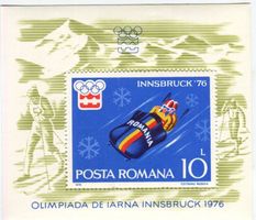 Block "Olympische Spiele". Rumänien.