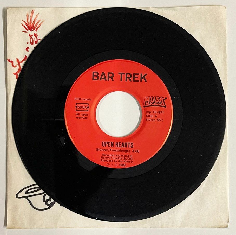Dischi in vinile: CH-Single: BARTREK - Open Hearts (Promo) – Usato da Frenkendorf venduto da Yard-Sale-2000 1