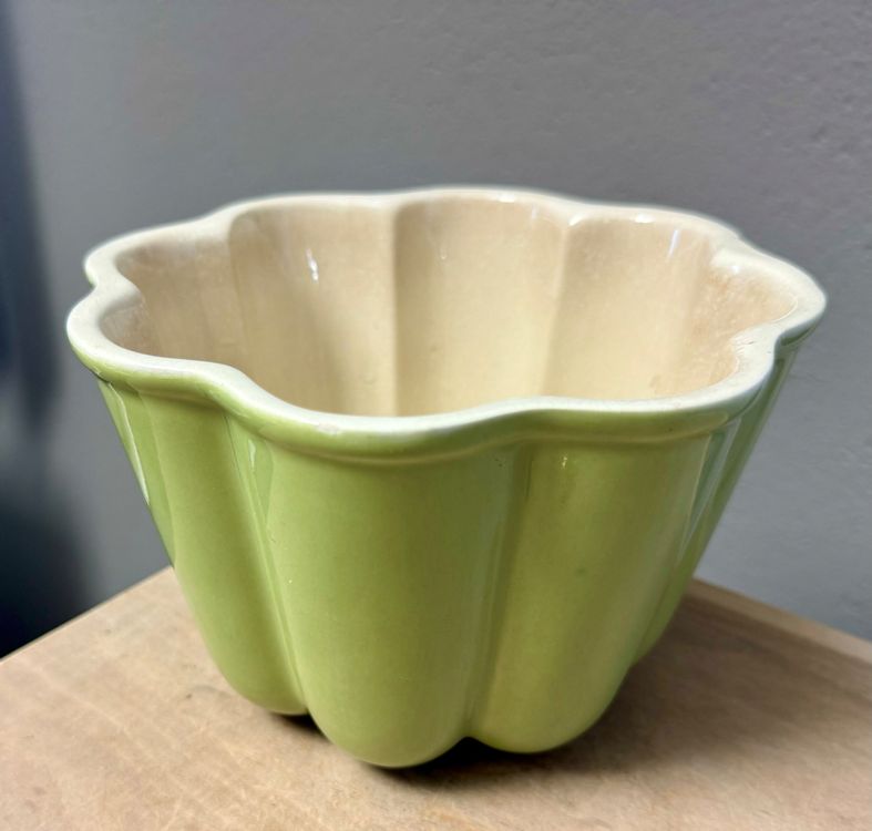 Grosse alte Puddingform hellgrün Pudding Form / Rössler? (Gebraucht) in ...