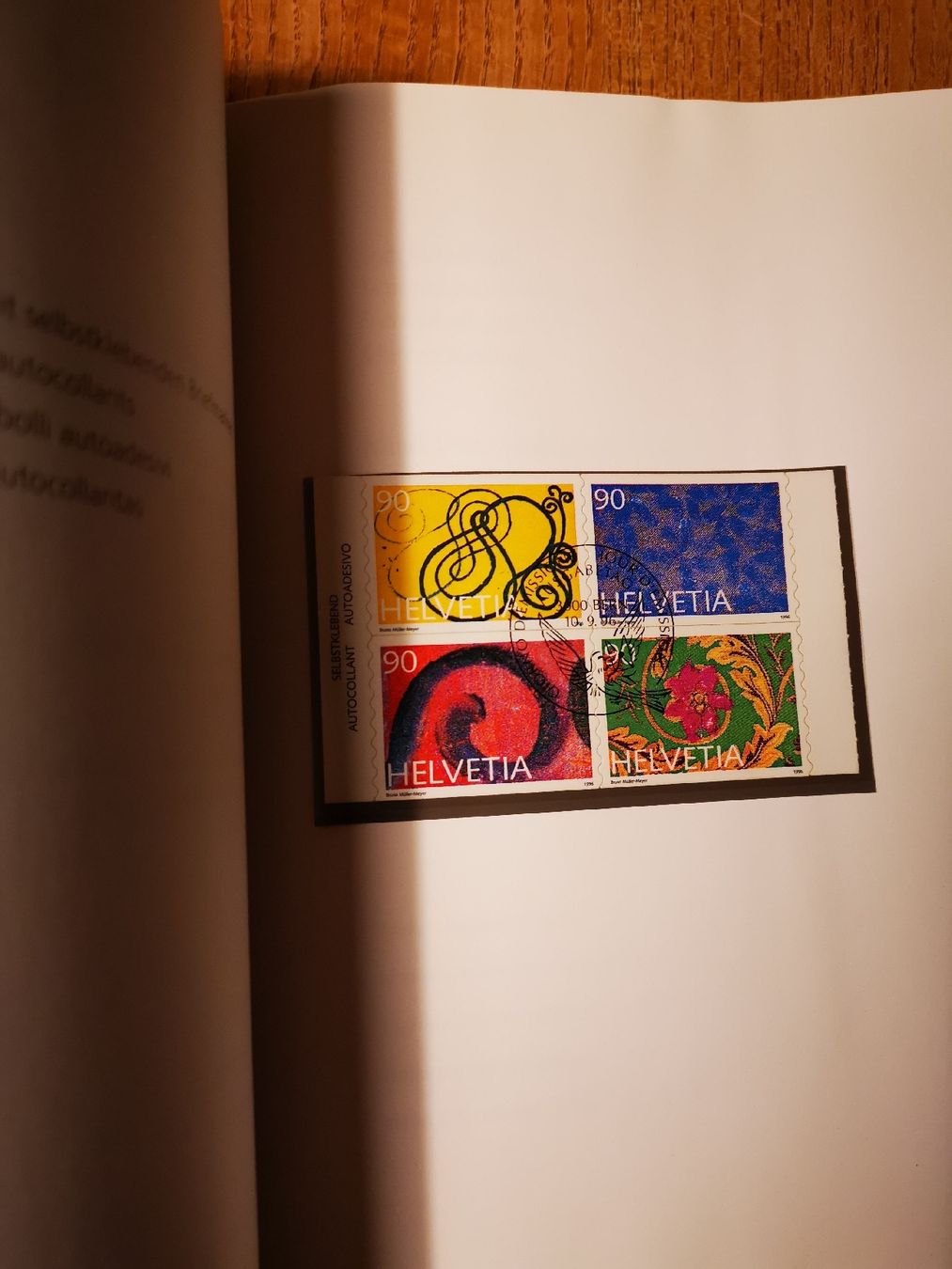 Tutti i francobolli: Briefmarken Schweiz 1990 - 1996, Einzelmarken, Viererblocks – Usato da Diessbach b. Büren venduto da eicrog 9