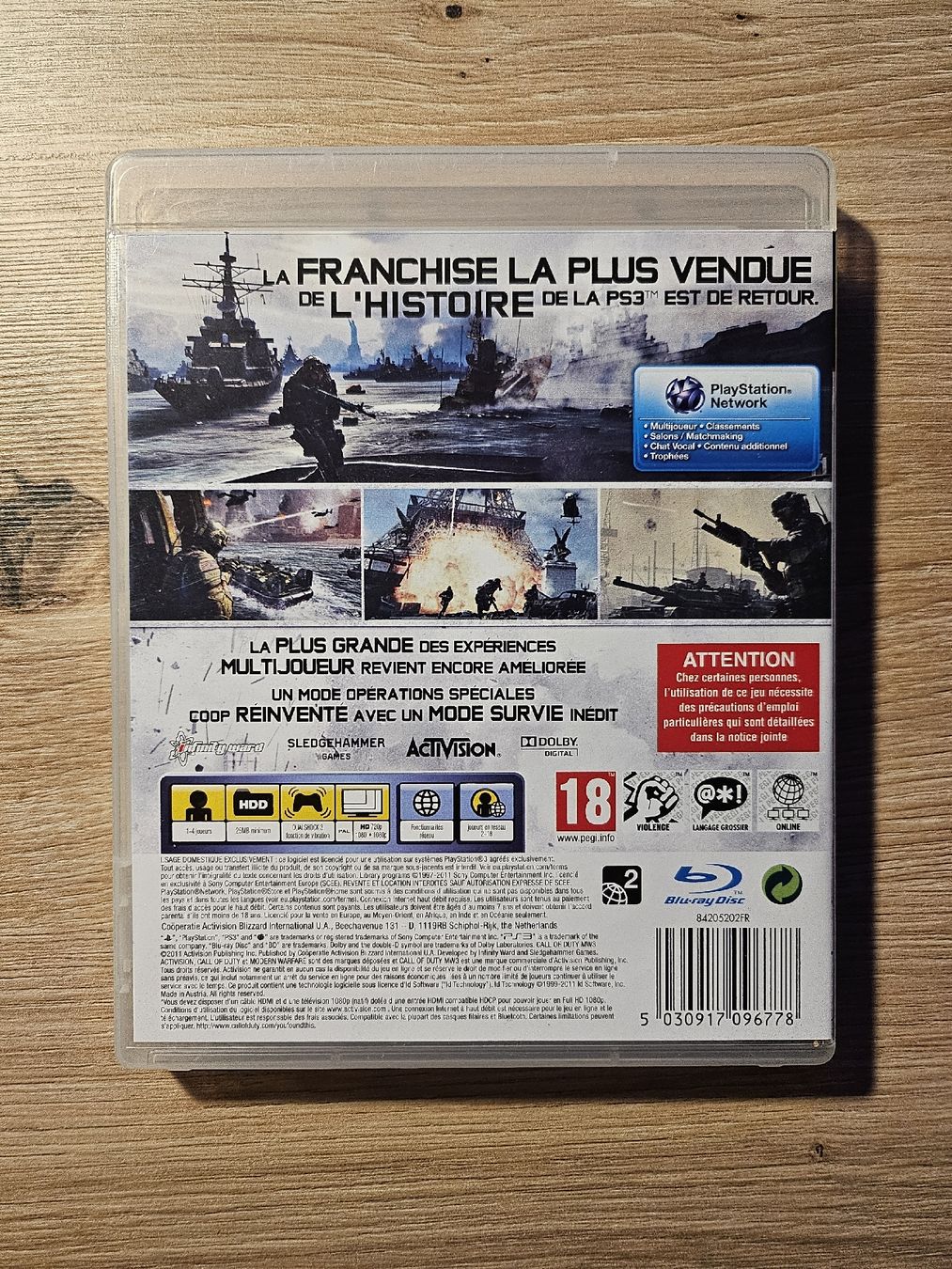 Sony Spiele: Jeux PS3 MW3 – Gebraucht aus Poliez-le-Grand von enz_8vrj 1