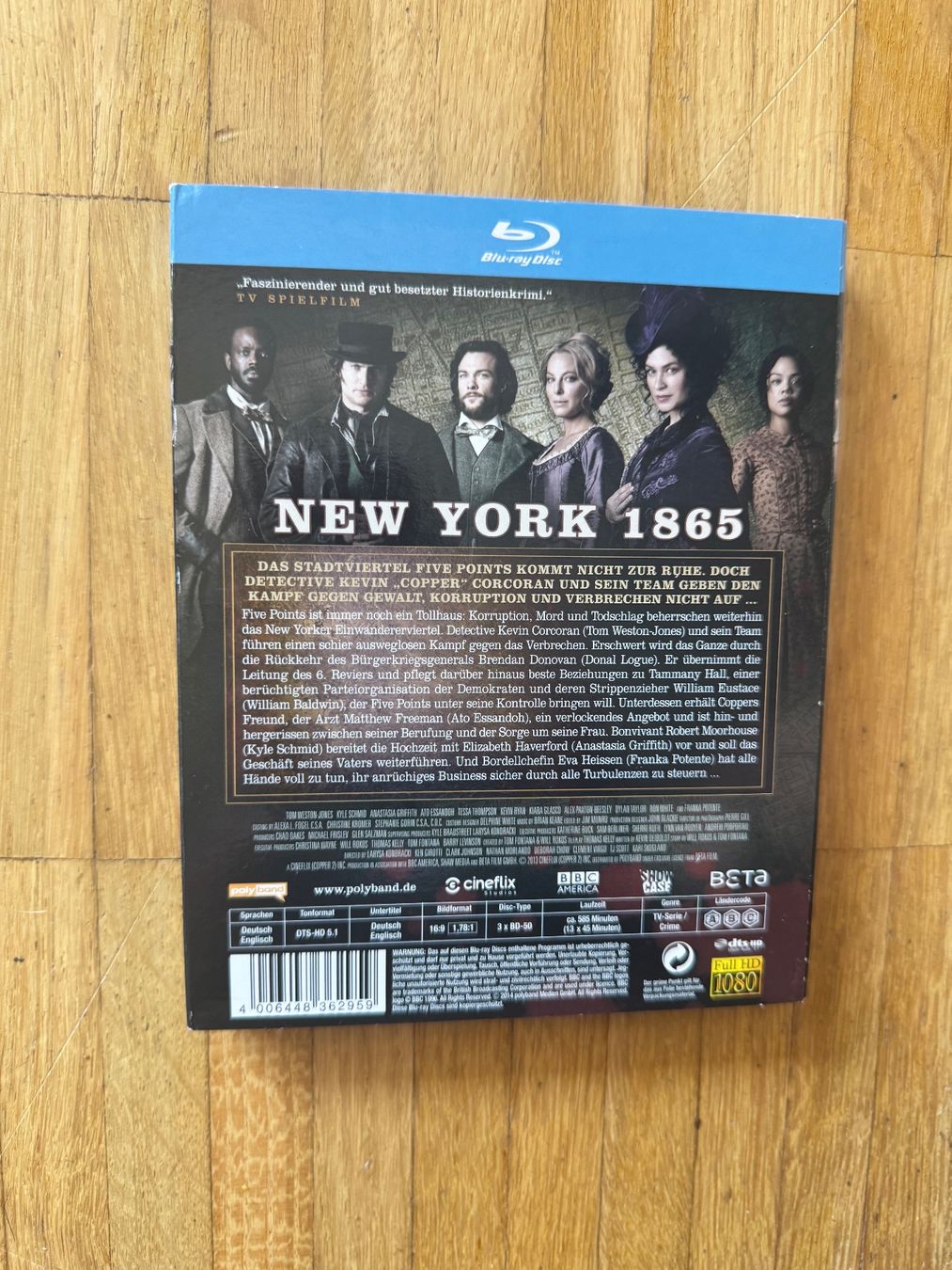Tous les DVDs: COPPER/ STAFFEL  2. (BLU-RAY) – D'occasion à Basel par san_2qlq 1