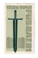 Soldaten Briefmarke