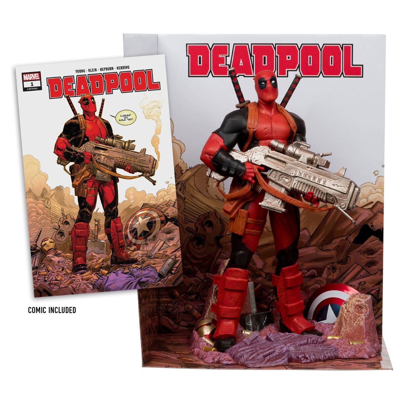 Statuette: Marvel Collection 1/6 Deadpool (Deadpool #1) 27 cm – Nuovo e nell'imballaggio originale da St-Imier venduto da ATTAKSHOP 1