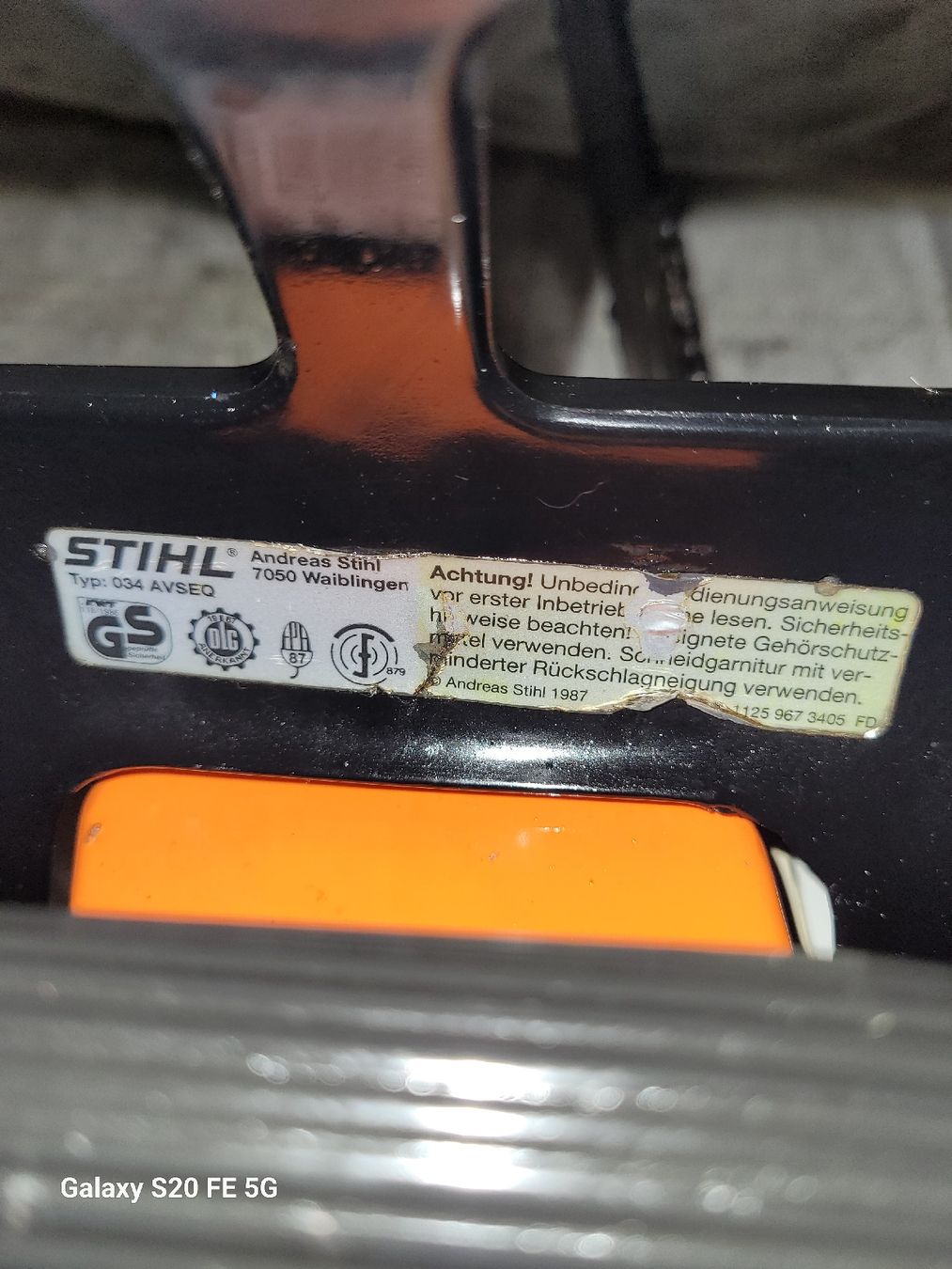 Stihl Sägen: Stihl 034 AV SUPER – Gebraucht aus Bolligen von matijav 4