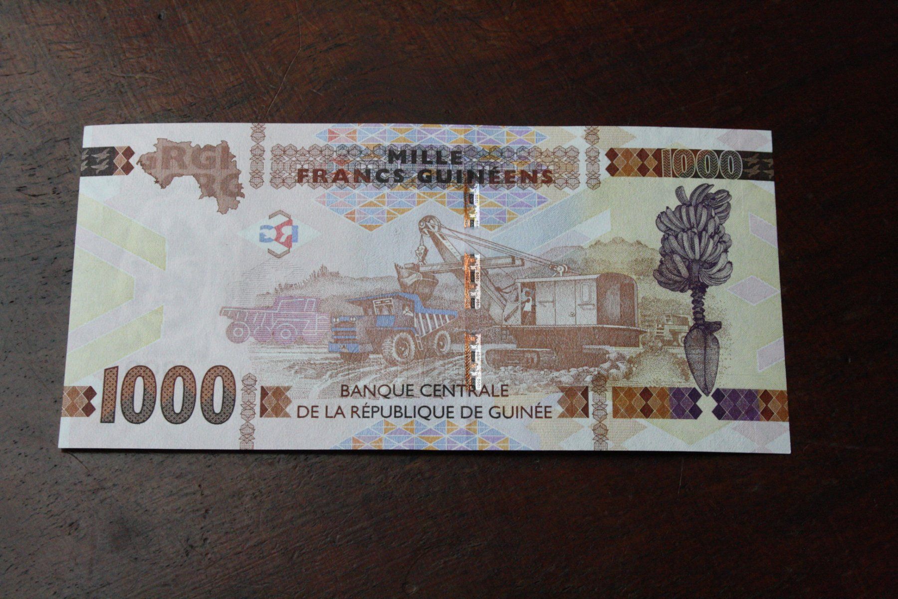 Banconote: Guinée 1000 FR UNC 2018 – Nuovo (secondo la descrizione) da Cormondrèche venduto da Hermes.monnaies 1