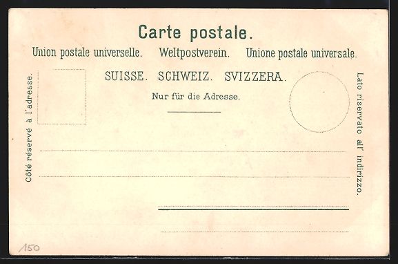 Cartes postales: Litho Schaffhausen, Panorama, Oberstadt, – D'occasion à Berlin par bartko-reher 1