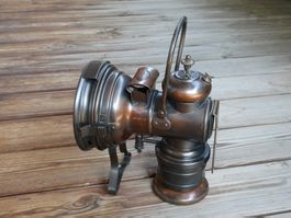 Karbidlampe DECKER NEUCHATEL PHARES & CORNETS  Schw. Armee