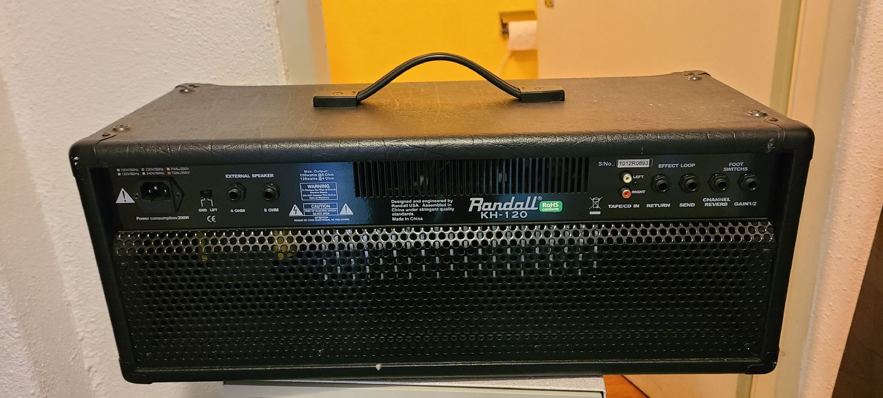 Randall Amplificatori: randall KH120 – Usato da Döttingen venduto da Pensil 1
